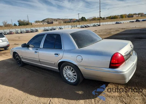 2009 Mercury Grand Marquis Ls из США, поврежденный, VIN 2MEHM75V19X623791